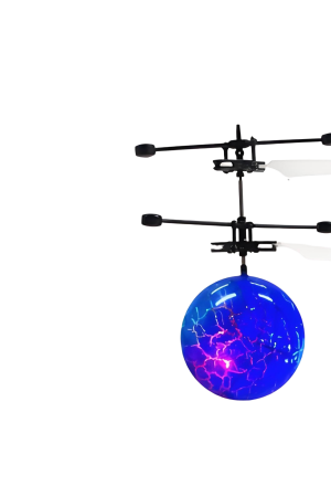Quantum Halo Sphere Holographic Blue Levitator with Gesture Interface