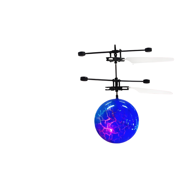Quantum Halo Sphere Holographic Blue Levitator with Gesture Interface